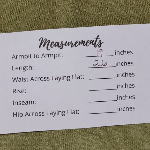 Piccadilly Side Tie Rib Knit 3/4 Sleeve Sweater Top Fern Green Women's Size S - Picture 15 of 15